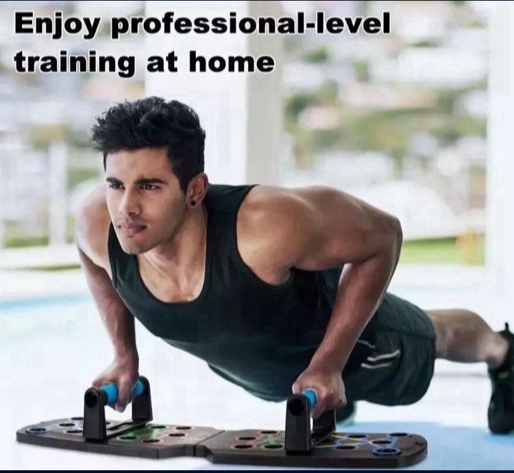 Push Up Board Fitness, Portable Foldable 20 in 1 Push Up Bar at Home Gym,Durable