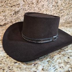 Stetson 4X American Buffalo Collection Cowboy Hat - Size 7 1/8