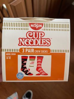 Cup of noodle socks
