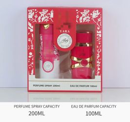 Yara Perfume set