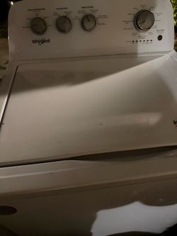 Whirlpool washer and dryer set