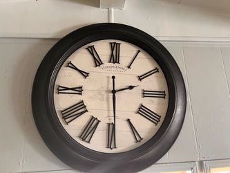 Large wall clock