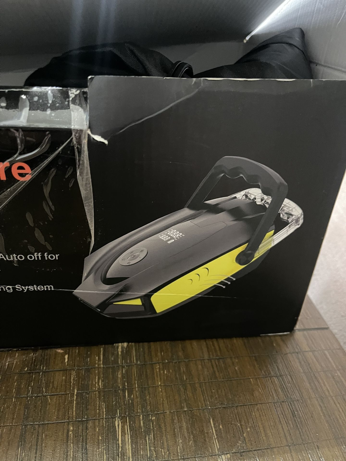 50PSI High Pressure SUP Electric Air Pump,Intelligent Dual Stage Inflation Auto