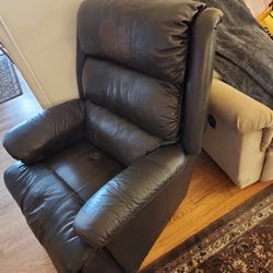 Recliner, Leather Chair