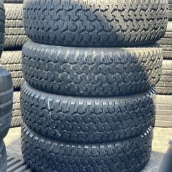 SET OF TIRE 235 75 15 GOODYEAR 85% LIFE