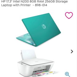 Brand New Hp Laptop and Printer Bundle