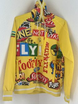 Born Fly Streetwear Zip-Up Hoodie -M