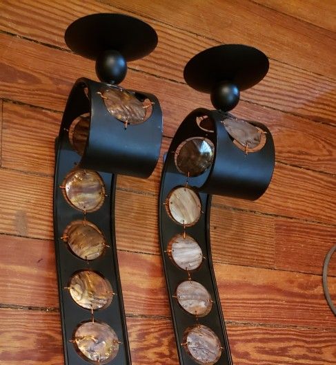 Extra Tall Wall Mount Candle Holders