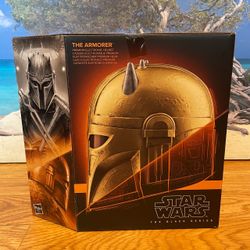 Star Wars Black Series The Armorer Premium Electronic Helmet Mandolorian