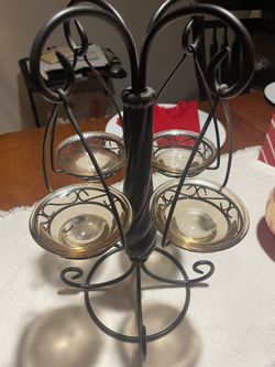 Party lite 4-tealight stand