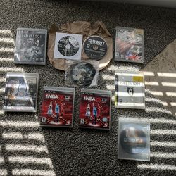 10 ps3 game lot all tested and working in excellent condition