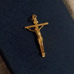 14k Jesus Pendant Brand New