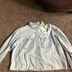 Levi's Women's Western Shirt Size XL