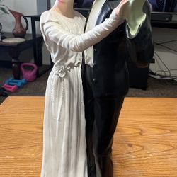 Martha Stewart BRIDE of FRANKENSTEIN Dancing Figures HALLOWEEN 12 IN 