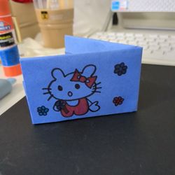 Origami Hellow Kitty Wallet 