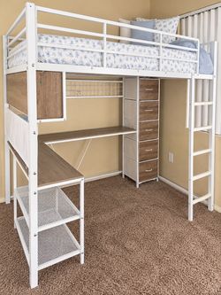 FULL SIZE LOFT BED