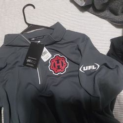 UFL MED PULL OVER QUARTER ZIP BY MSX