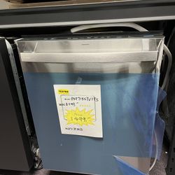 24’ Dishwasher GE Profile With 3rd Top Rack Stainless Steel New Scratch Dents