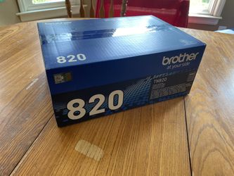 Brother Genuine TN820 Standard-yield Mono Laser Toner Cartridge.