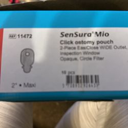 SenSura Moo Click Ostomy Pouches Ref 11472