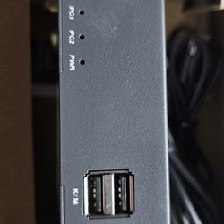 KVM Switch 2 Port Supports Dual Monitors 