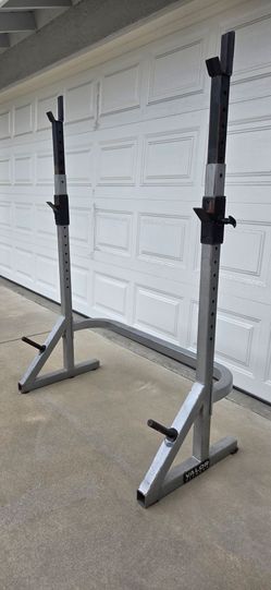 Valor Fitness Adjustable Squat Rack Stands