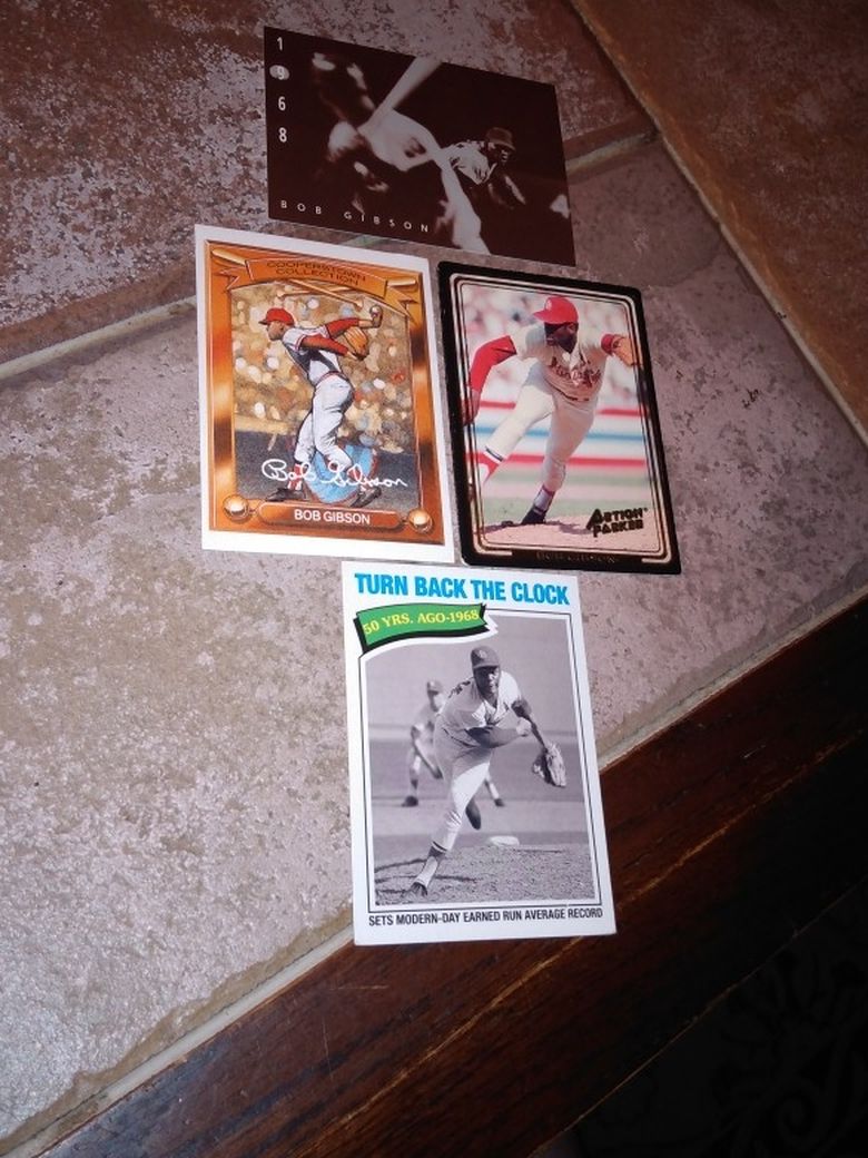Bob Gibson 4 Reprint Car Lot