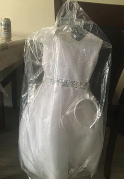 Vestido para nińa para 2 años nueva nunca se usó