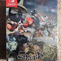 SAKUNA: OF RICE AND RUIN COLLECTOR'S/DIVINE EDITION - NEW/SEALED - NINTENDO SWITCH.