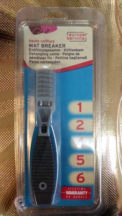 Pet mat detangling brush