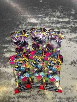 Pokemon packs x6