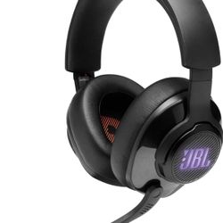 JBL Quantum 400 - Wired Over-Ear Gaming Headphones with USB and Game-Chat Balance Dial - Black, Large