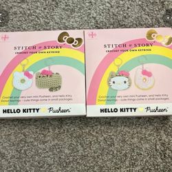 Hello Kitty Stitch & Story Crochet Kits 