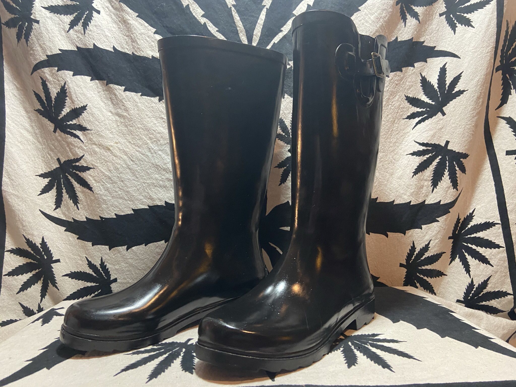 Sierra West Rubber Fashion Boot Size 9 