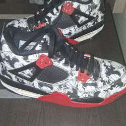 AIR JORDAN'S 4 RETRO TATTOOS
