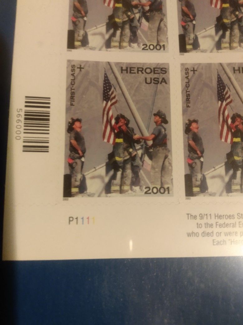 NEW Vintage Heroes Stamps Sheet