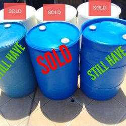 55 Gallon Drums (HDPE Plastic)