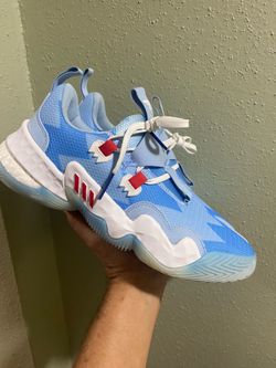 adidas Trae Young 1 ICEE Ice Trey Men's Basketball Shoe Blue red white Size 10.5