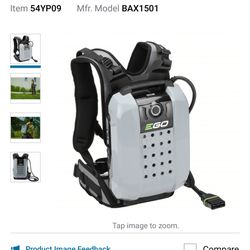 ego battery 56V DC, 28AH battery capacity 7.0