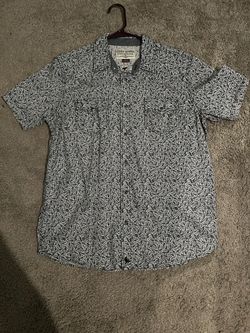 Cody James Pearl Snap Shirt Mens Medium