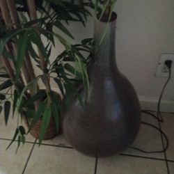 Vintage Lamp Vase Pottery 1950