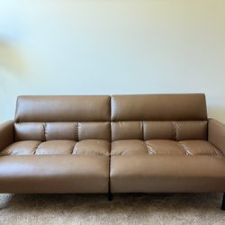 Brown Futon Couch