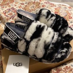 Aithentic Brand New UGG Fluff Slides 8