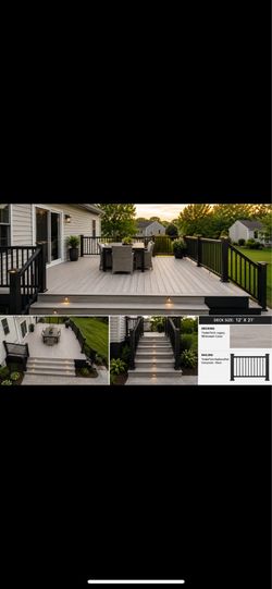 Timber tech legacy whitewash composite decking boards