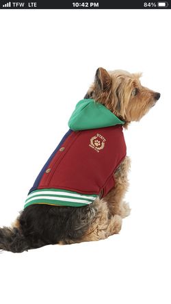 NEW Navy and Red Colorblock Dog Hoodie ** Multiple Sizes Available**An Absolute steal @ $ 12 each!!** 