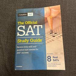 The official SAT Study Guide CollegeBoard