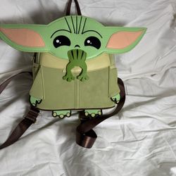 Box Lunch Grogu Loungefly Minibackpack 