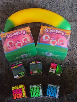Squeezy and nee Doh