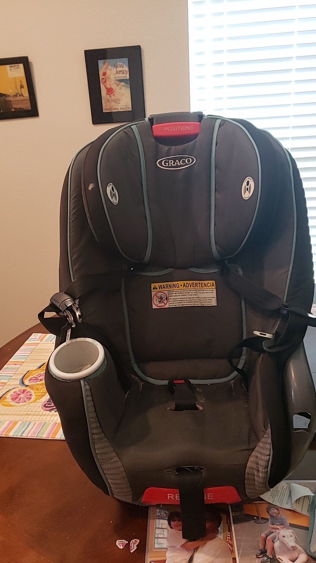 Car seat Graco adjustable