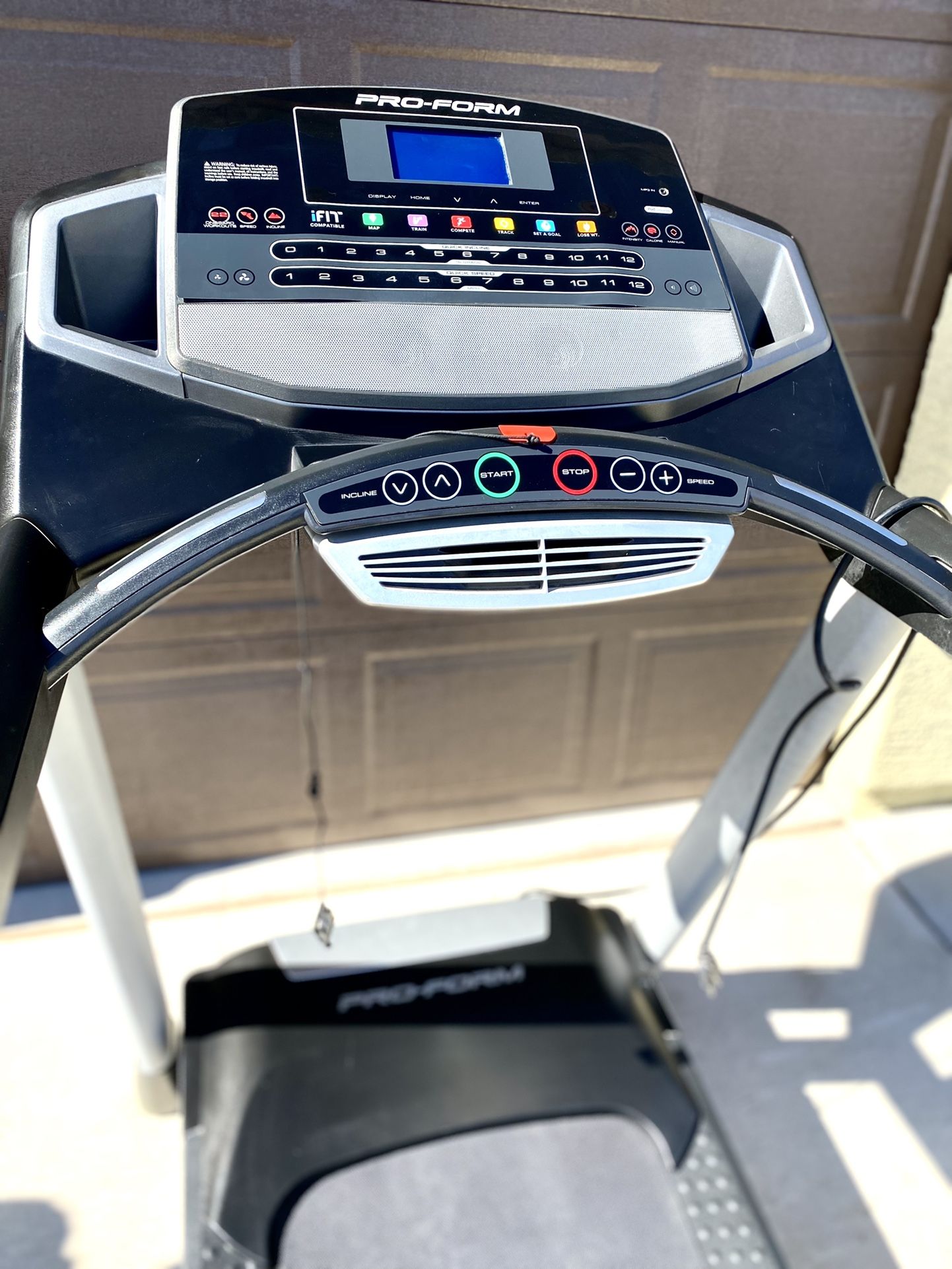 Treadmill Running Proform Performance 600c Treadmill Performance